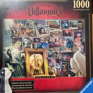 Disney Villainous Puzzle Cruella De Vil